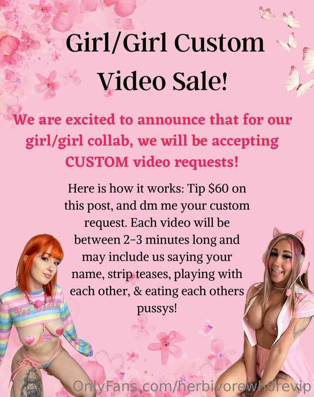 ***WANT A CUSTOM VIDEO FROM US?!***
We REALLY want to make s..