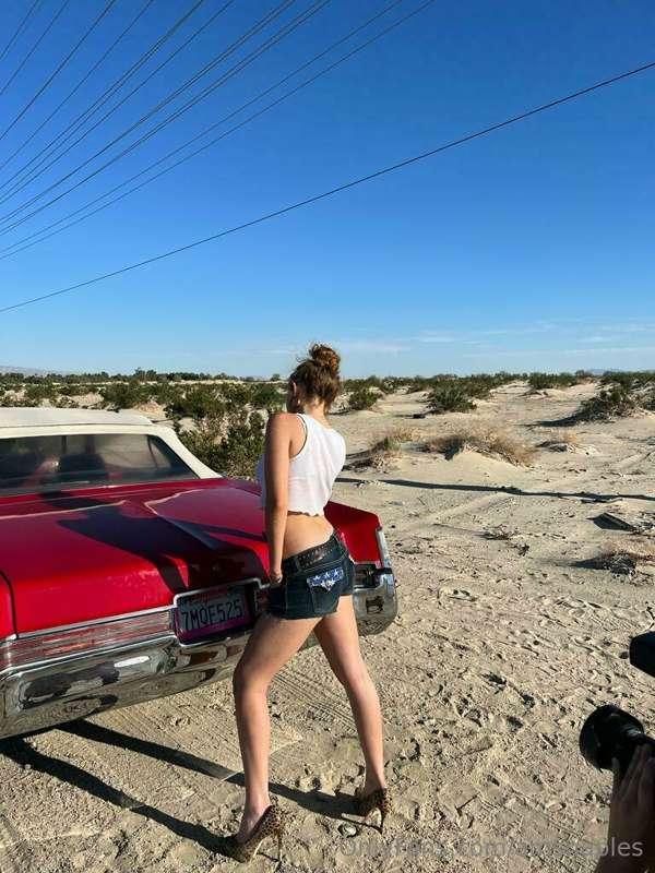 out in the desert