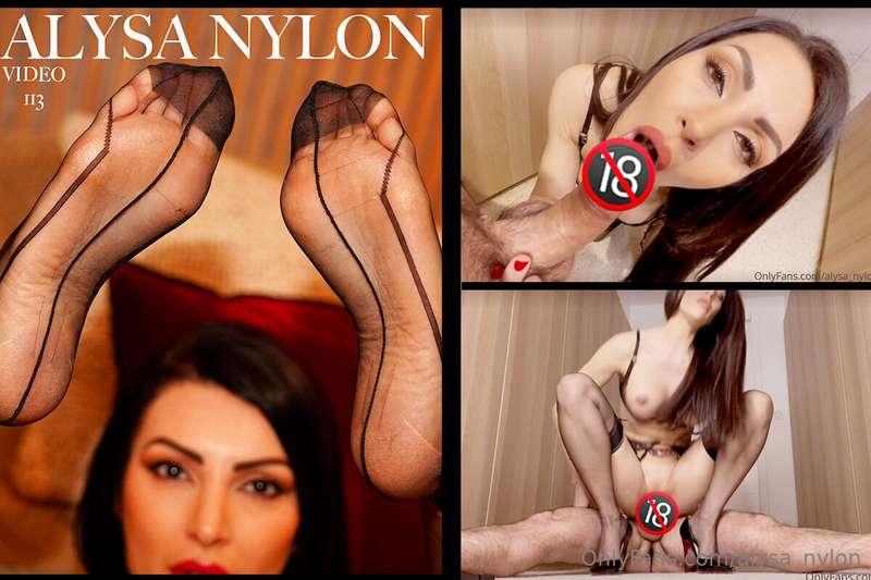 🇺🇸OBEDIENT IN LINGERIE, BLACK STOCKINGS AND HIGH HEELS (ref1..