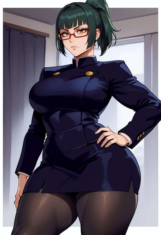 Maki Zenin, Pinups Request FULL