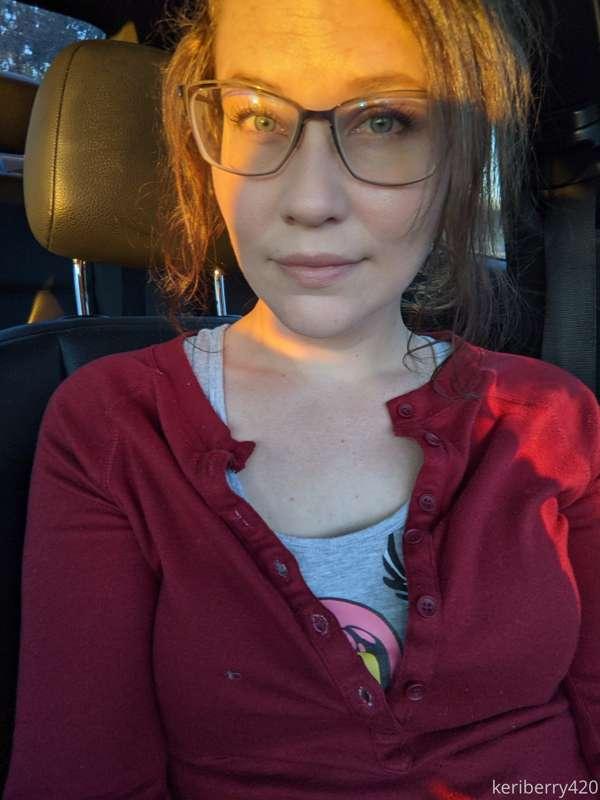 How about some early morning public nudity in my car? 😅 Took..