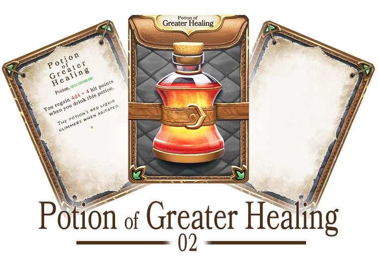 [CARD!]#02 Potion of Greater Healing (Re-Release)!