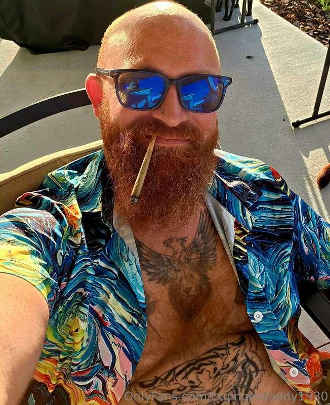 Waking and baking in the morning Florida sunrise 😁