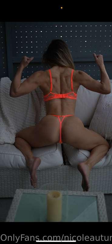Lots of nudity sexy abs and muscle flexing on my back deck! ..