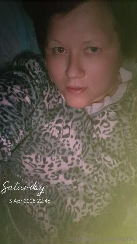 Do u like my animal print pjs baby? I'm all snuggled ready f..