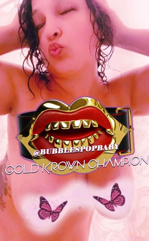 ### 👑 ***KISS IT's 10th Gold Krown Kween*** 👑
@bubblespopbab..
