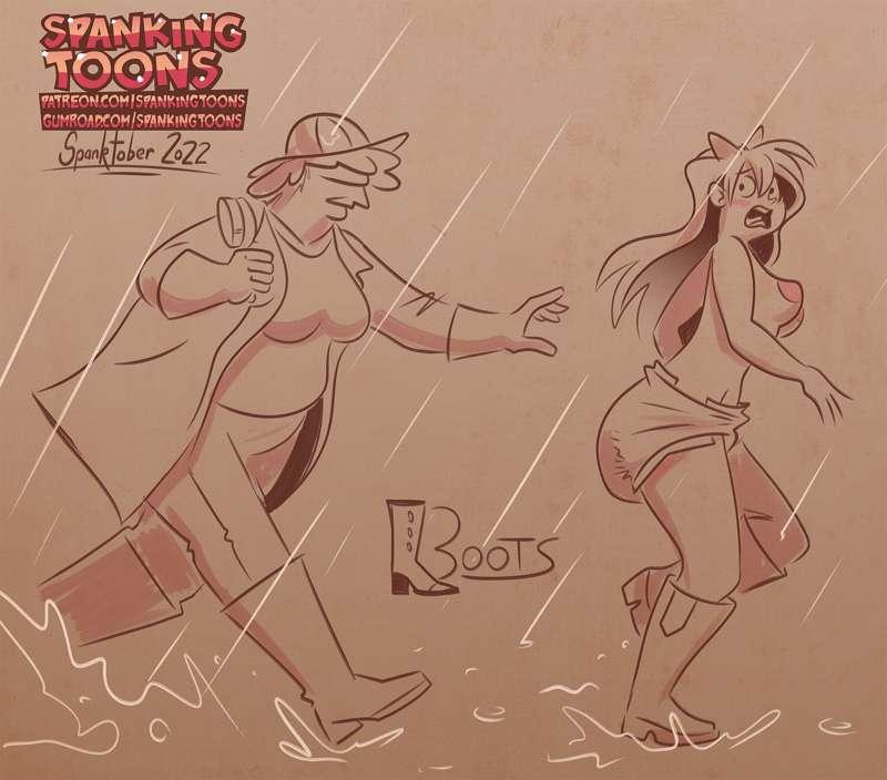 Spanktober22 - 23. Boots