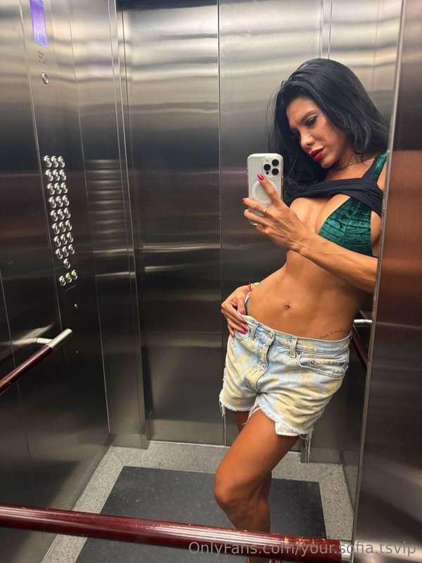 Lets lock ourselves in the elevator, would you dare?
