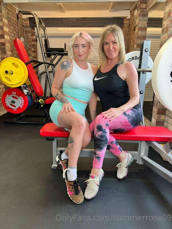 Had a very hot workout today with @bonnieslayed we shared a ..