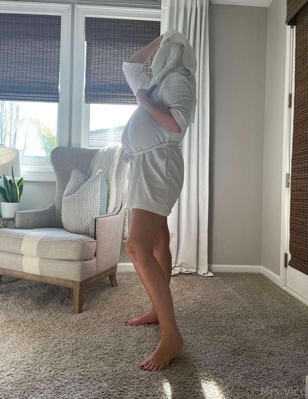 Fresh out of the shower