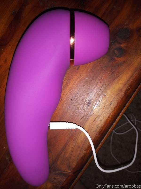 My newest toy can't wait to use it 😈💦