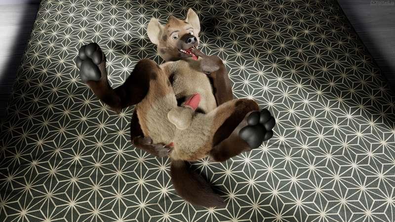 <Early access> Playful hyena