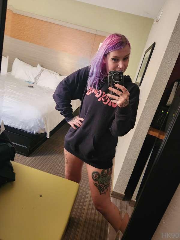 Last pic with this color hair 🤘