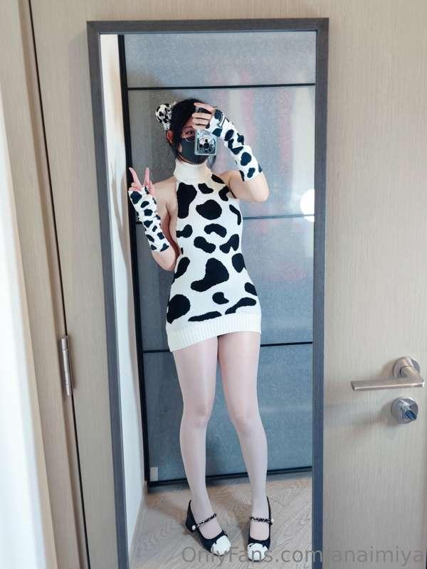 am i cute? 🐮☁️ 
有没有很可爱～