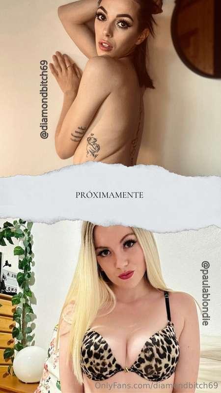 ***MUY PRONTO*** 🫣💦🥵

Una rubia y una morena … ¿qué pasará a..