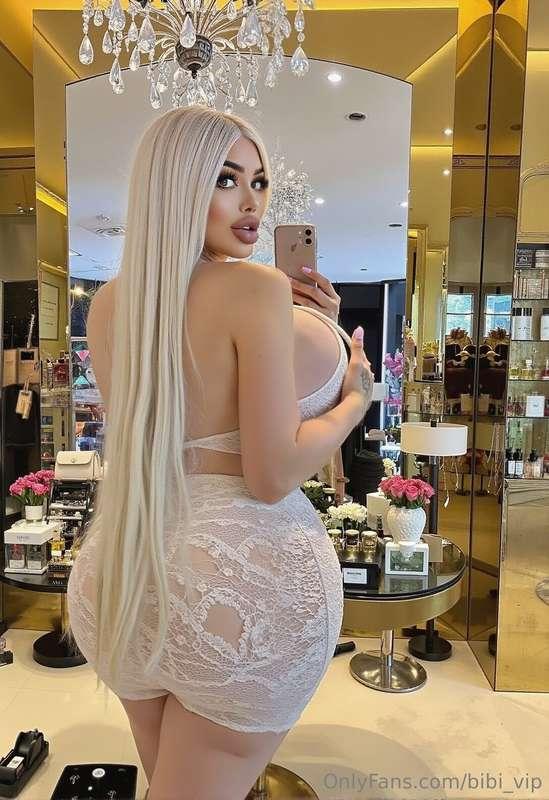 How does my ass look in this dress?