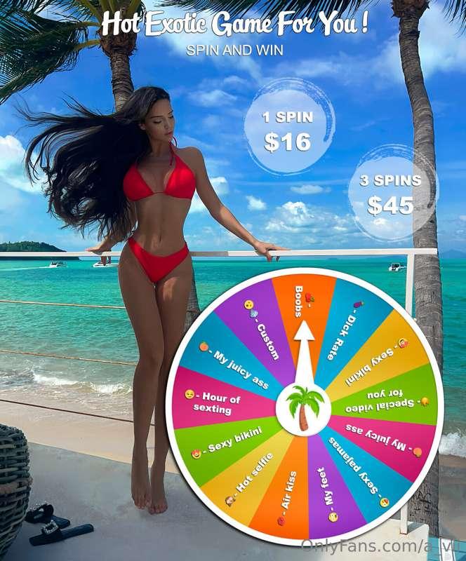 🔥🔥 𝐀͟ 𝐇͟𝐎͟𝐓͟ 𝐆͟𝐀͟𝐌͟𝐄͟ 𝐅͟𝐎͟𝐑͟ 𝐘͟𝐎͟𝐔͟💋💋
Spin and win😜😜

🎰1 spi..