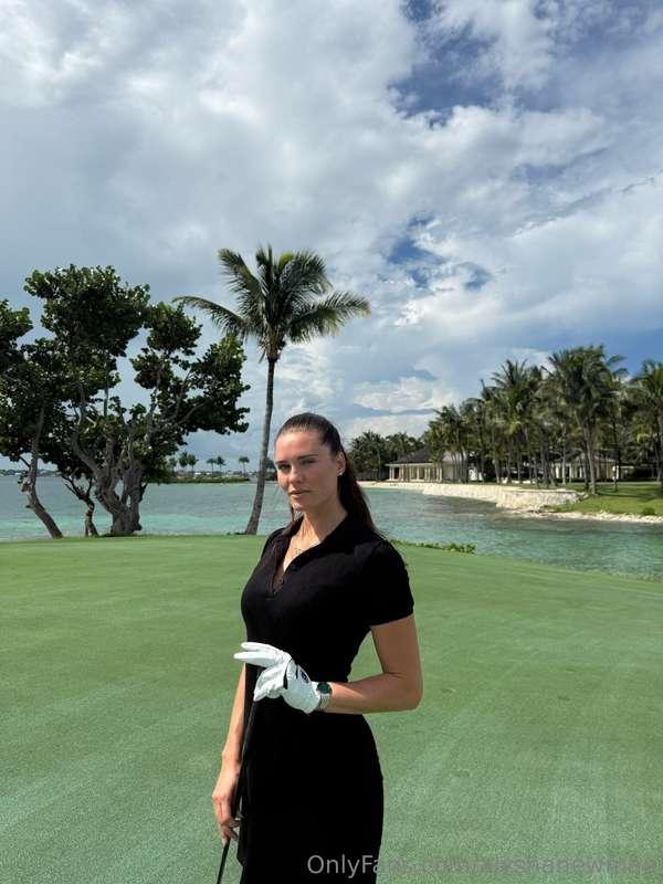 starting to love golf ⛳