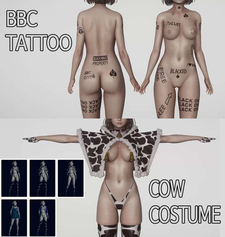 BBC Cow Outfit