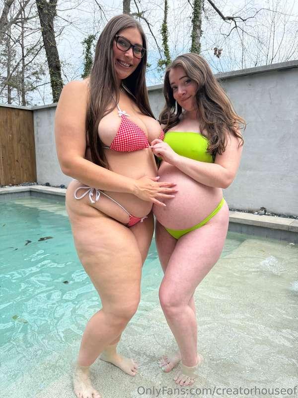We're pregnant and we're also extremely horny! Can you handl..