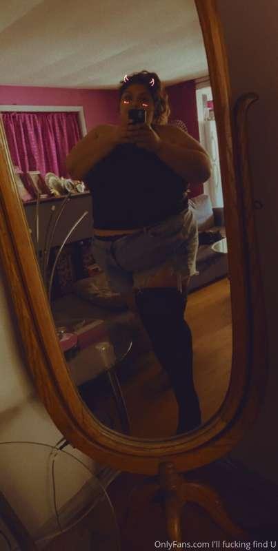 I got some thigh highs i’m in love with them. Can’t wait to ..