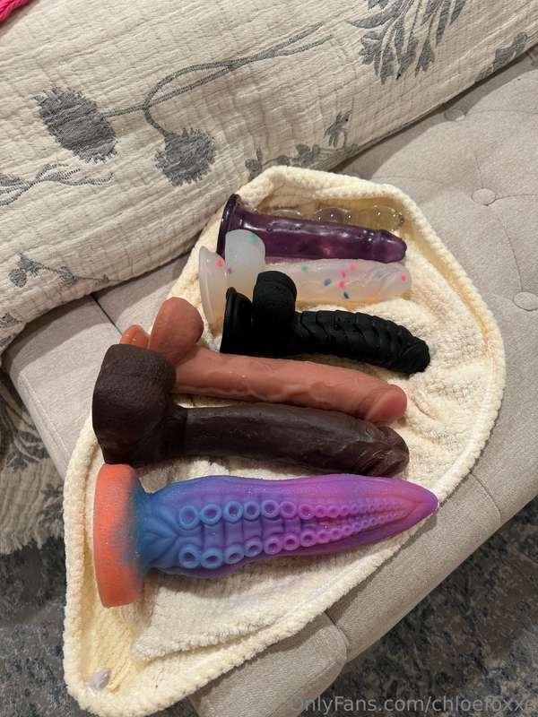 Can’t believe I fucked 9 DILDOS tonight on my live 🙈🤪 my pus..