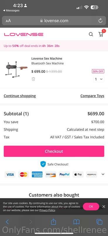 Omfg I’ve been dying to get one of these sex machines.. and ..