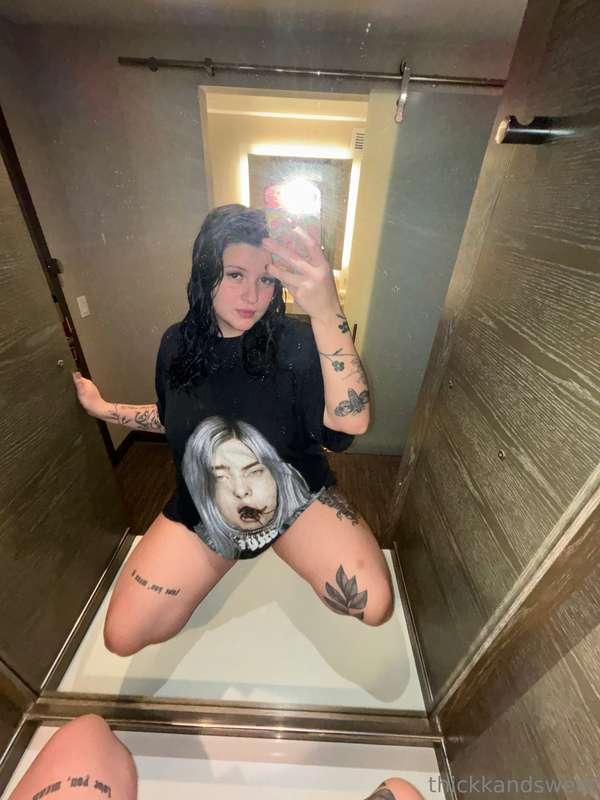 Forget elf on a shelf- I prefer thickk and sweet in a suite ..