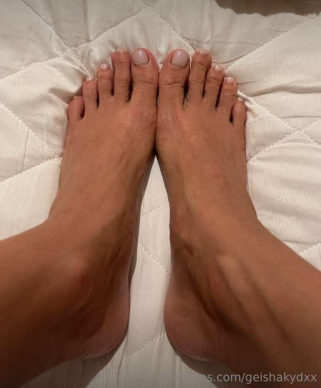 New Pedicure, you like?💕