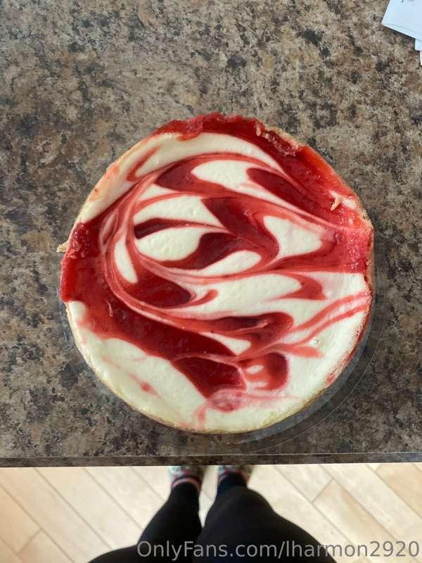 Eating a whole cheesecake with lunch