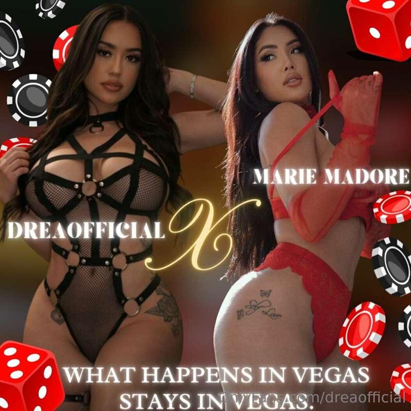 ***IT’S OFFICIAL*** @mariemadore and I are teaming up 💋 Two ..