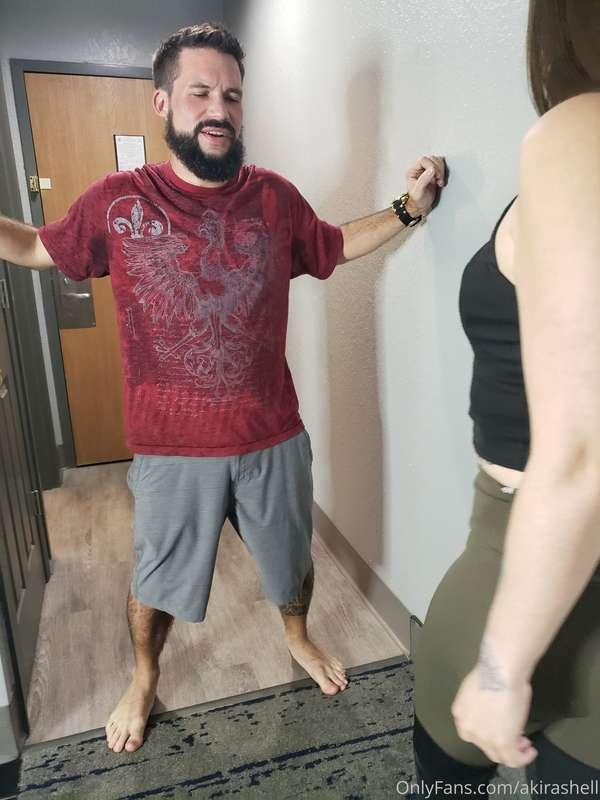 Birthday Ball bust BASH! Dacey kicking Dex! @DaceyHarlotxxx