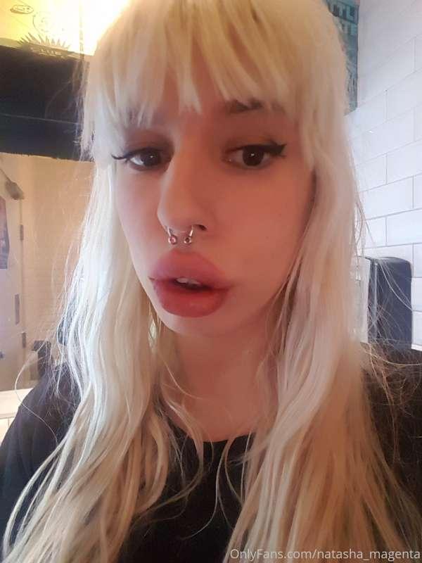 I got my lips done again! Sorry for the lack of updates I'm ..