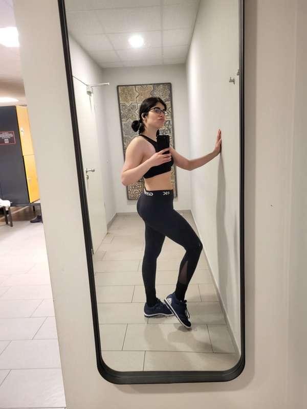 It was a good gym day 🍑