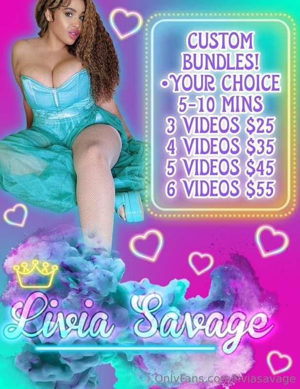 Custom Bundles? yes you heard that right! 😏