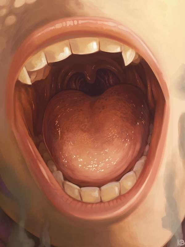 Annoyed mouth