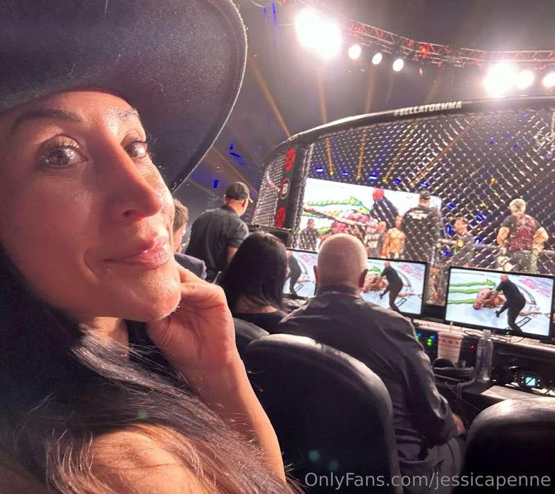 Had a great time at the Bellator fights last night. 👊  What ..