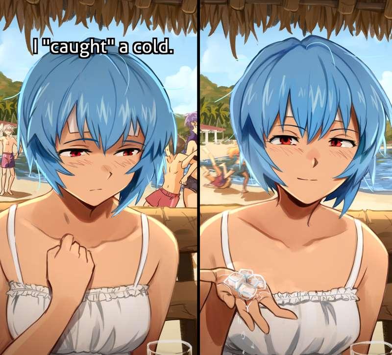 Rei "Dad-jokes" Ayanami