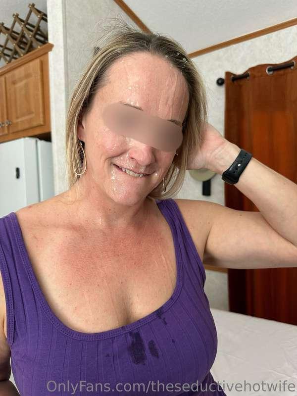 Here’s a couple more views of that facial that my hubby snap..