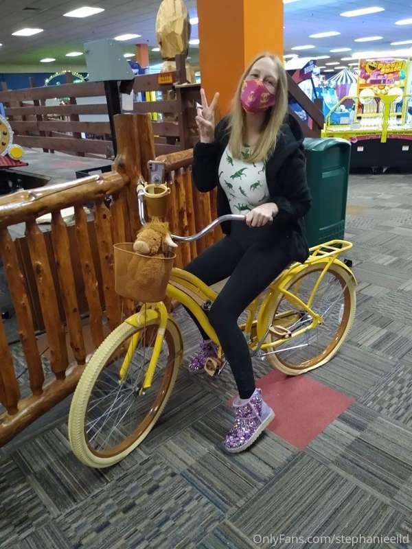 I won a bike! That is all haha.