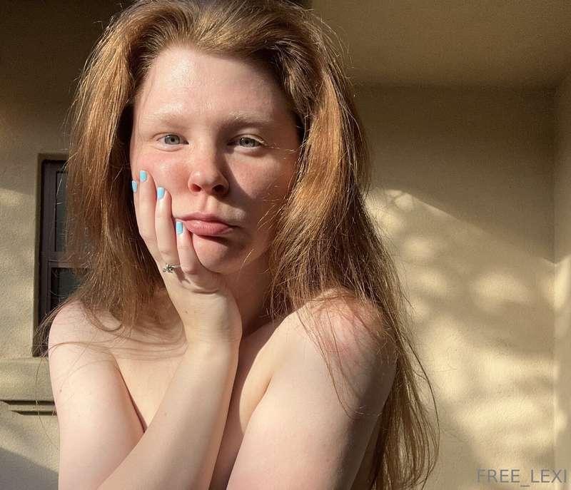 Sometimes I feel adventurous and want to take nudes outside
