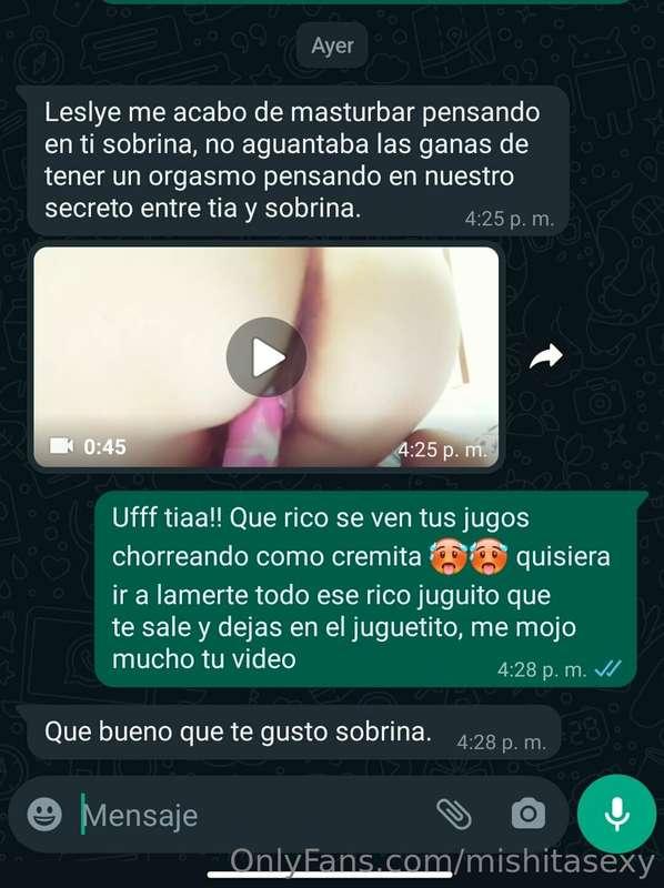 Ahora que estuve enferma y tenía que estar en reposó, me la ..