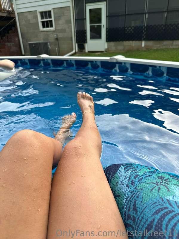 Who doesn’t love wet feet?