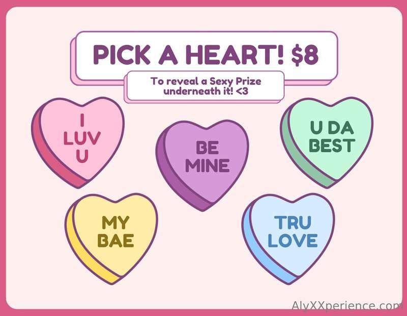 HAPPY VALENTINE'S DAY! 😍Tip $8 and choose a heart to reveal ..