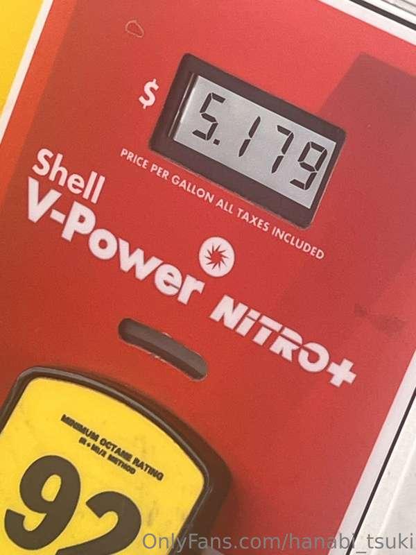 Gawd damn gas is pricey
