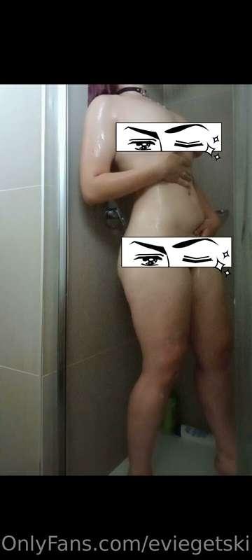 Watch me get soapy and caress my body in the shower! I sure ..