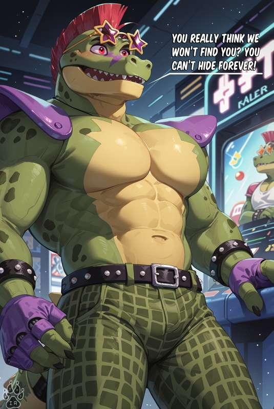 Would you hide from Monty if you saw him looking like that?