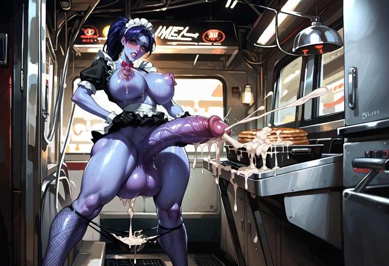 She made you some pancakes, bon appetit