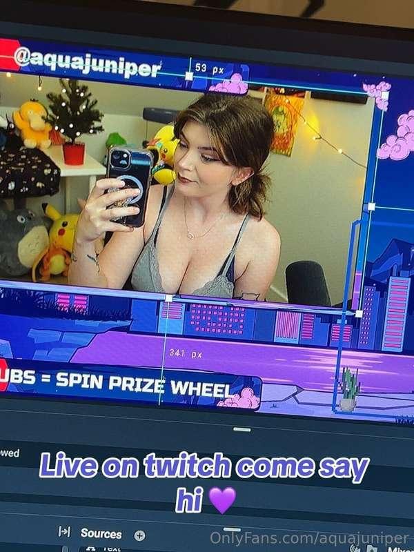 Please check out my twitch!! I go live there every day 💜 twi..