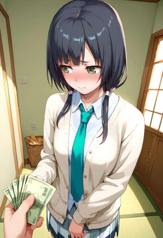 【標準プラン】生活費を稼ぐためにおパンツを売っていたが、とうとう身体も売っちゃう安原絵麻　46枚(zip, pdf有り)
